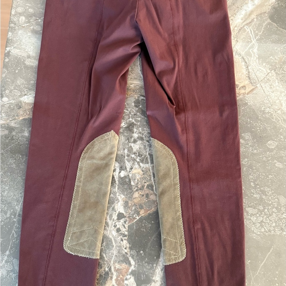 The Tailored Sportsman Kids Maroon Riding Jodphurs